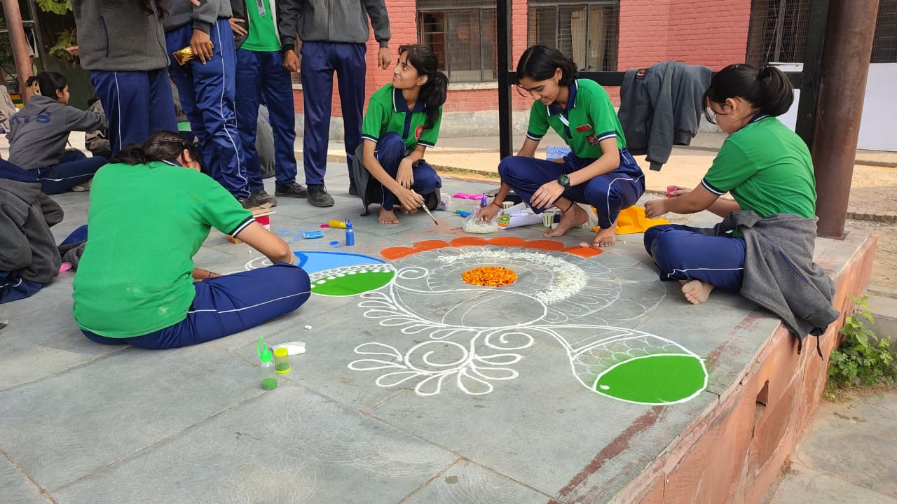 Rangoli Activity