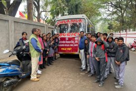 photo of field tour Biodiversity Park by kv hinoo first shift students