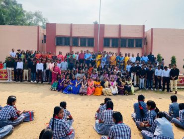 Group Photography of teachers and students