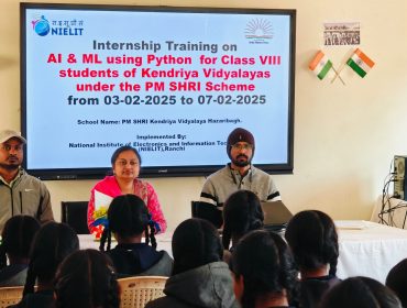 NIELIT Internship Training at School
