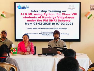 NIELIT Internship Training at School