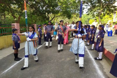 स्काउट एवं गाइड मार्च