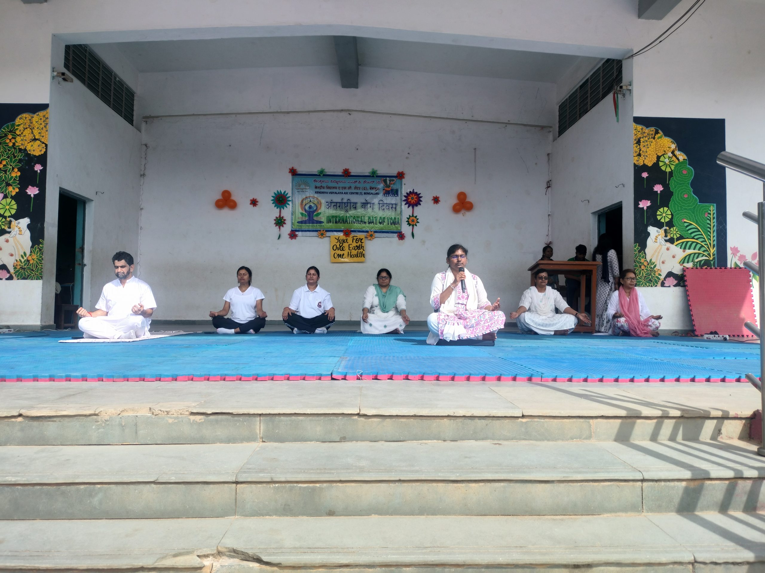 अंतर्राष्ट्रीय योग दिवस मनाया गया