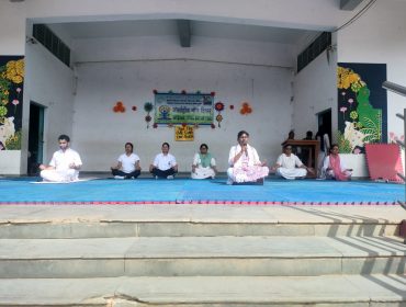 अंतर्राष्ट्रीय योग दिवस मनाया गया