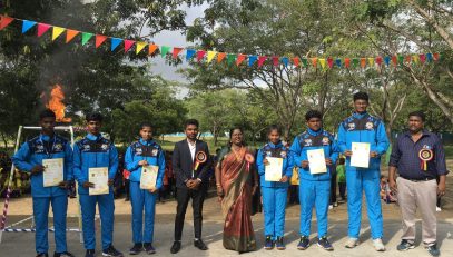Sports day celebrations