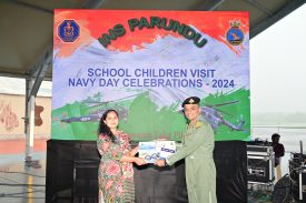 Visit to INS Parundu