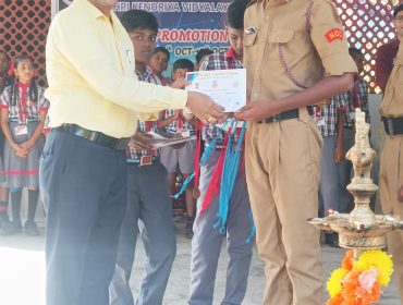 NCC Cadets got medals and certificates during ATC camp