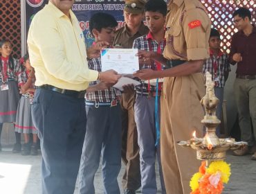 NCC Cadets got medals and certificates during ATC camp