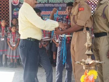 NCC Cadets got medals and certificates during ATC camp