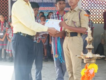 NCC Cadets got medals and certificates during ATC camp