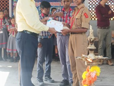 NCC Cadets got medals and certificates during ATC camp