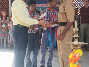 NCC Cadets got medals and certificates during ATC camp
