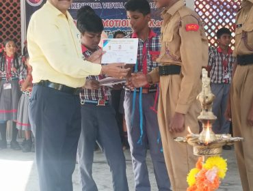 NCC Cadets got medals and certificates during ATC camp