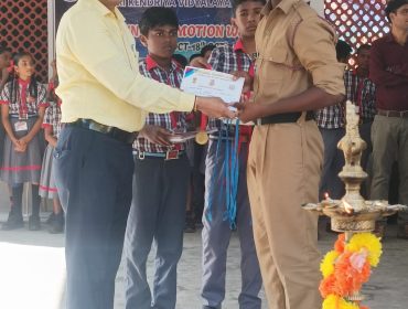 NCC Cadets got medals and certificates during ATC camp