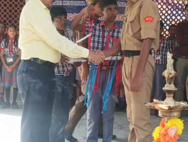 NCC Cadets got medals and certificates during ATC camp