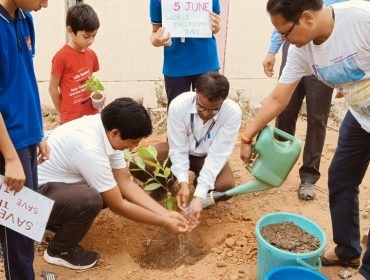 विश्व पर्यावरण दिवस पर वृक्षारोपण