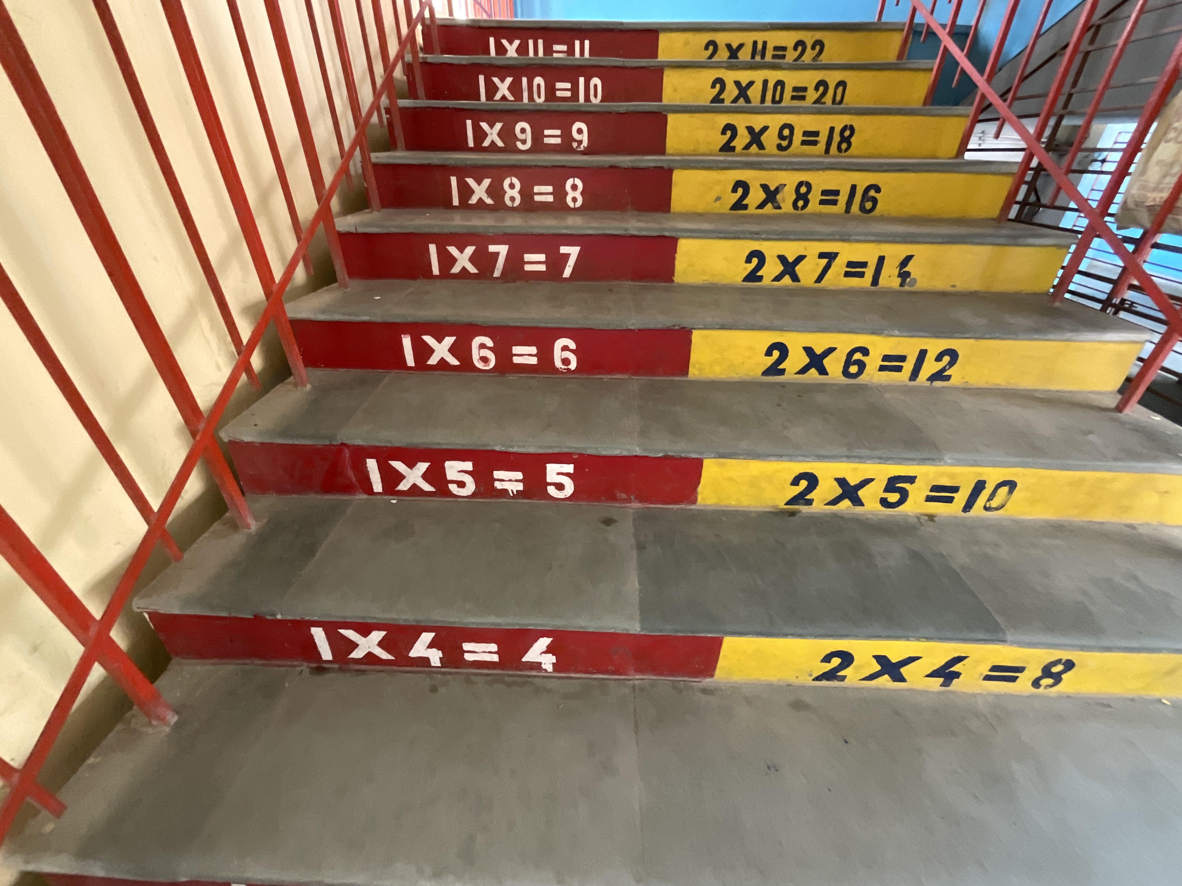 BALA LEARNING MULTIPLICATION TABLE