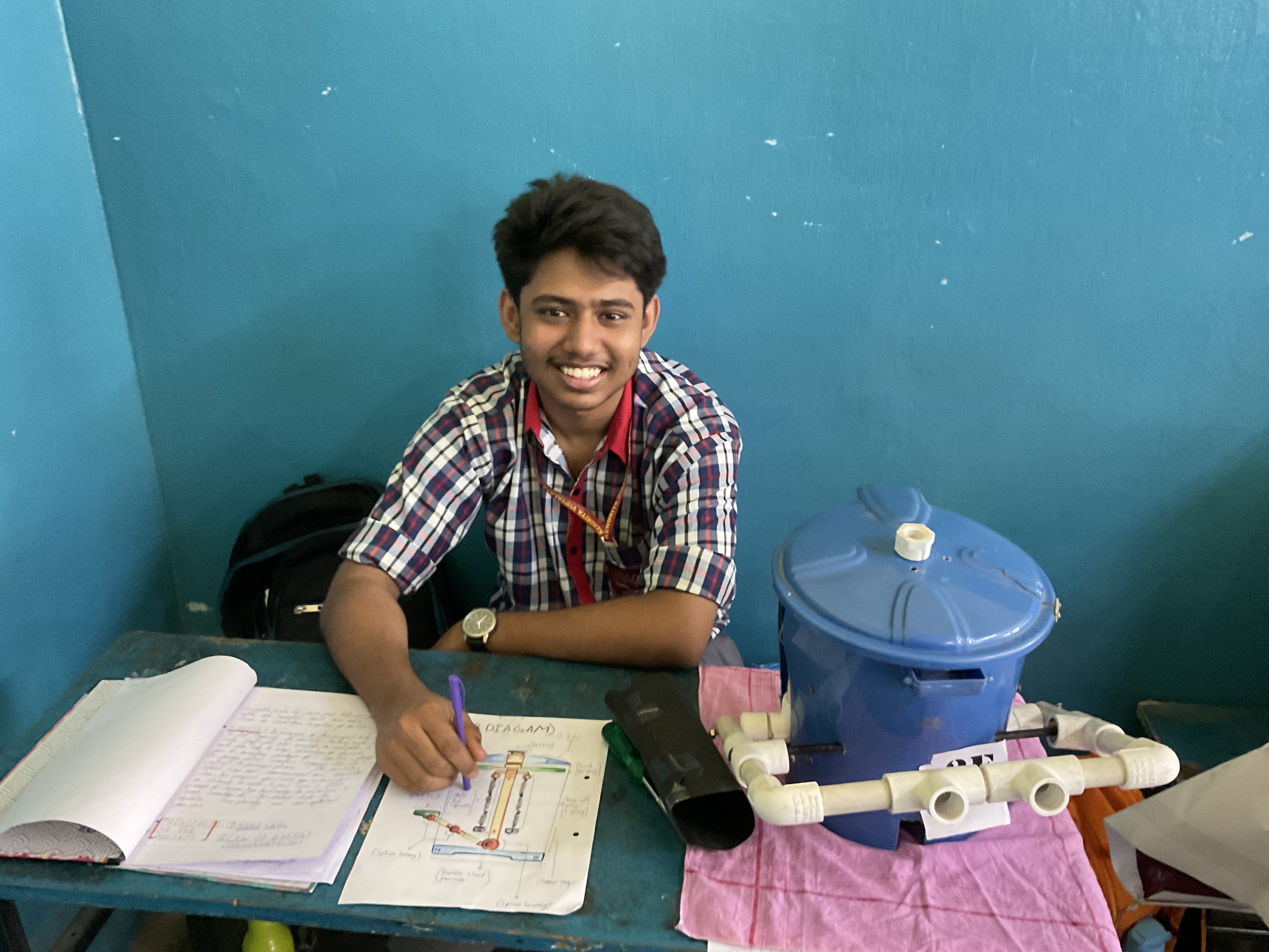 विद्यालय में विज्ञान प्रदर्शनी