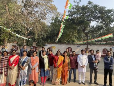 SCHOOL STAFF AT REPUBLIC DAY