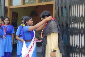 SCOUT AND GUIDE DAY SCARF CEREMONY