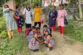 TREE PLANTATION BY KIDS