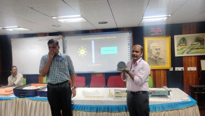 आईजीसीएआर द्वारा आयोजित रेडियो एक्टिव केमिस्ट्री कार्यशाला