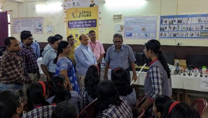 VISIT OF HON'BLE DC SIR