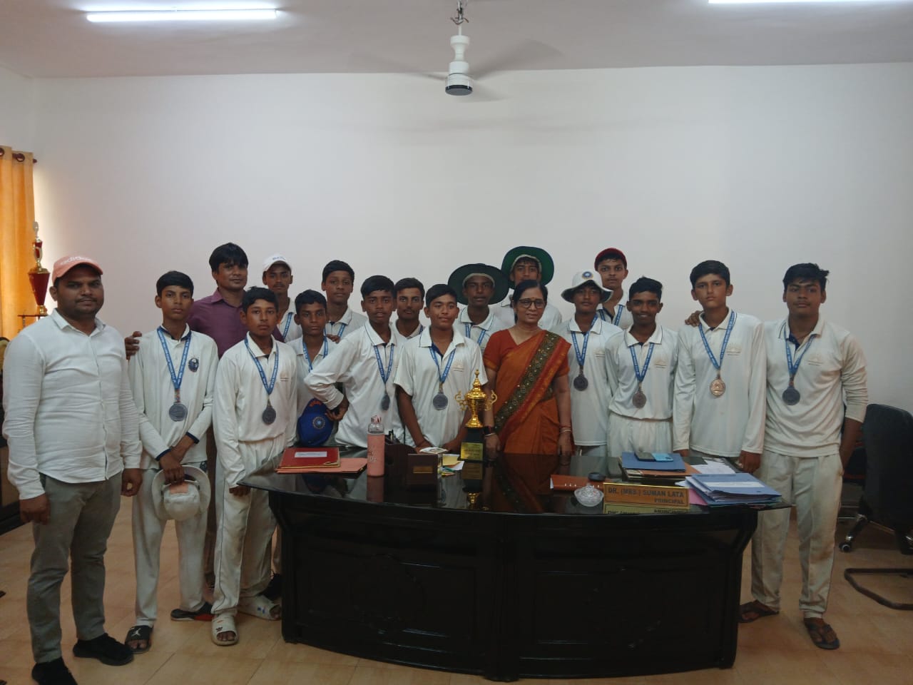 under 17 cricket runnerup