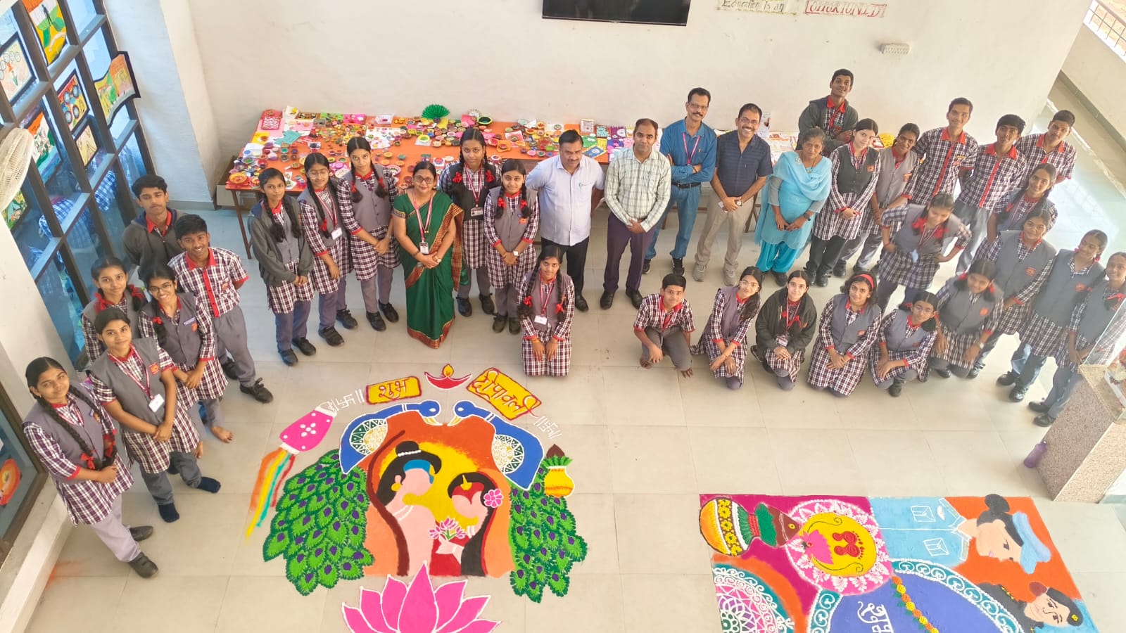 rangoli making competition