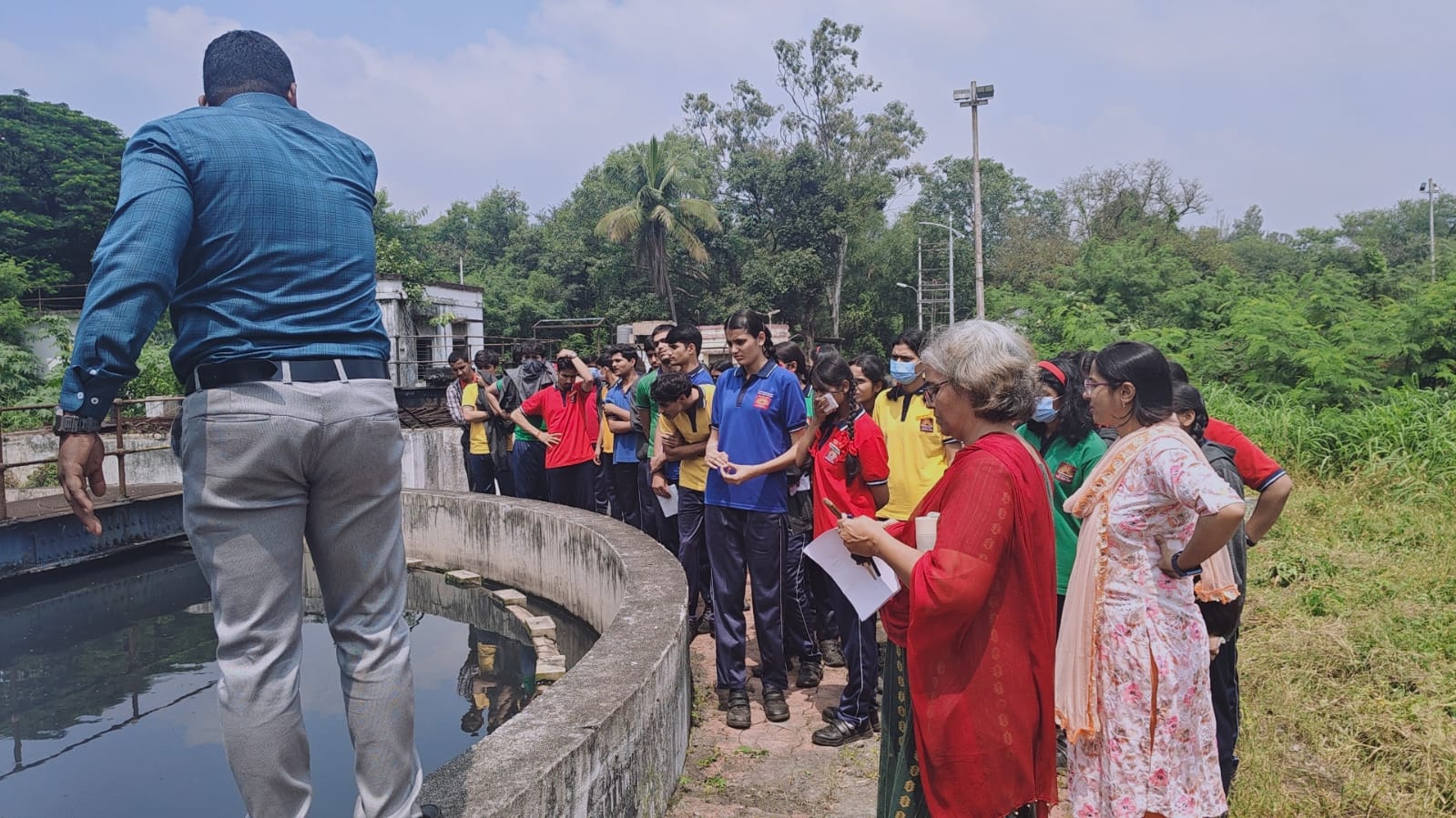 Visit to sewage treatment plant