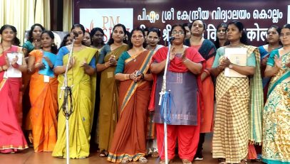 Teachers Day Celebrations - morning assembly by teachers
