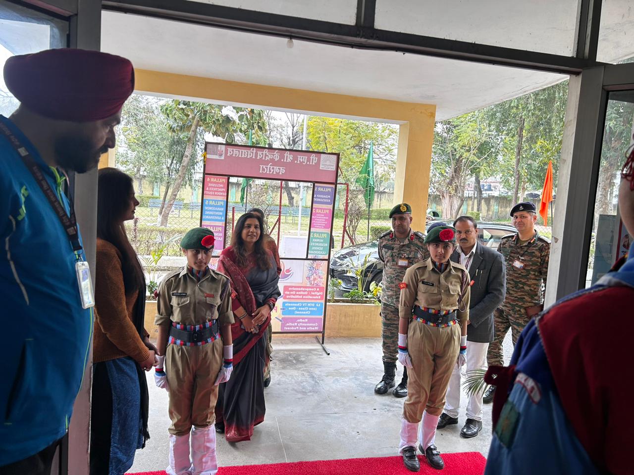 अध्यक्ष के साथ छात्र बातचीत