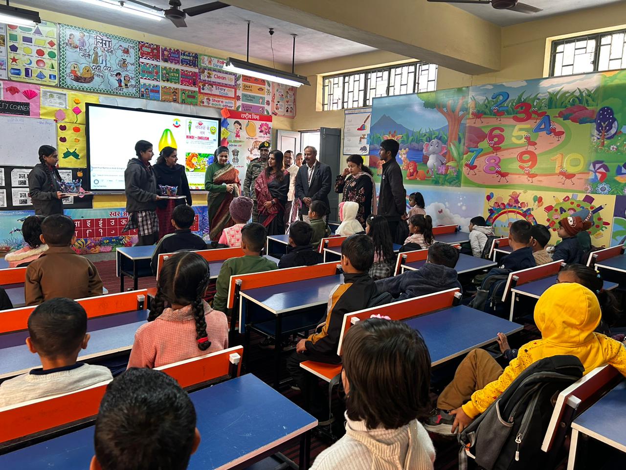 अध्यक्ष के साथ छात्र बातचीत