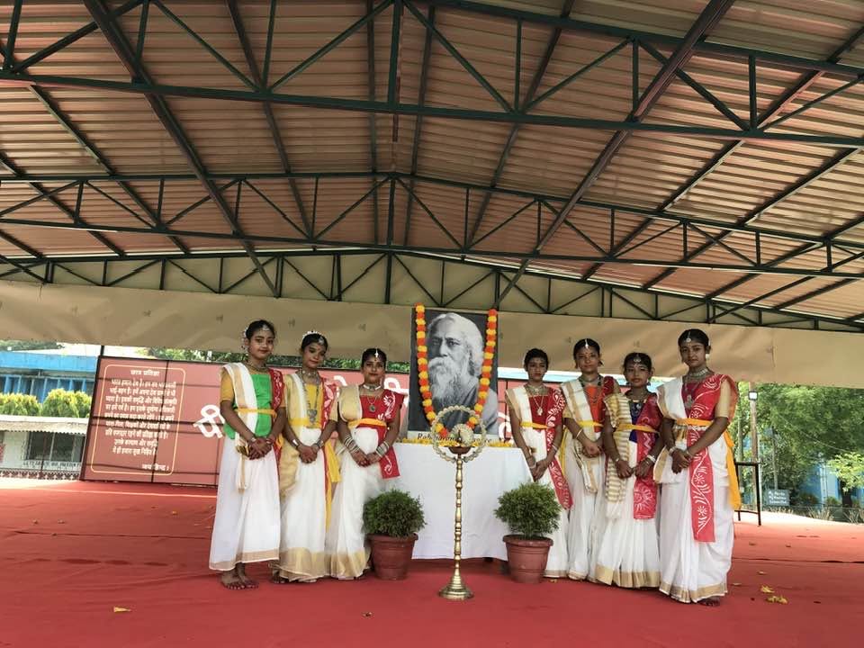 CULTURAL PERFORMANCE ON RABINDRANATH JAYANTI