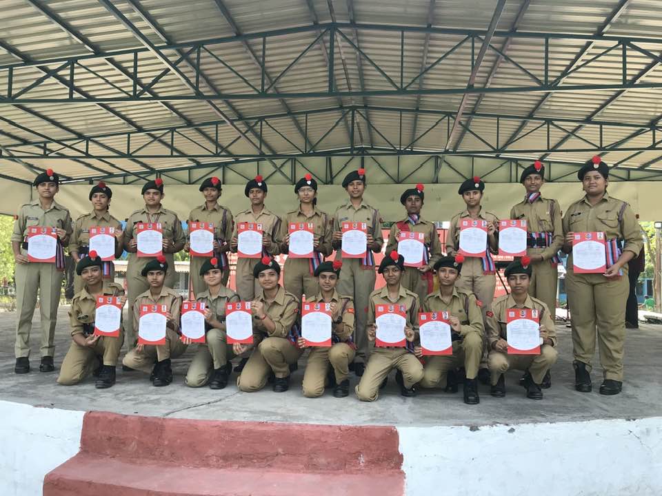 NCC - 'A' CERTIFICATE HOLDERS OF OUR VIDYALAYA