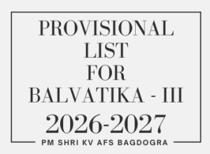 Provisional List 1 Balvatika-3 2026-27 - Thumbnail