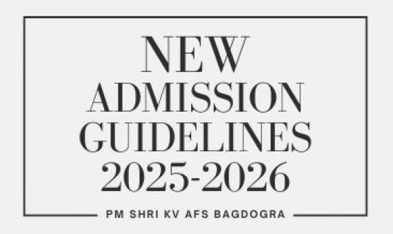 ADMISSION GUIDELINES - LOGO