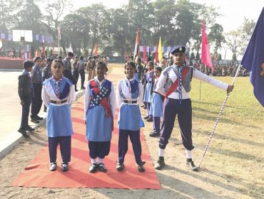 Bharat and Scout Guide Welcome