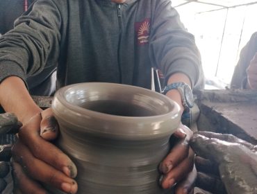 HANDS-ON LEARNING OF POTTERY MAKING