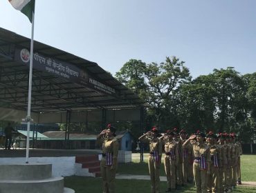 हमारे विद्यालय की एन.सी.सी.