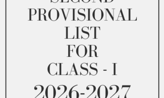 SECOND-PL-CLASS I – 2026