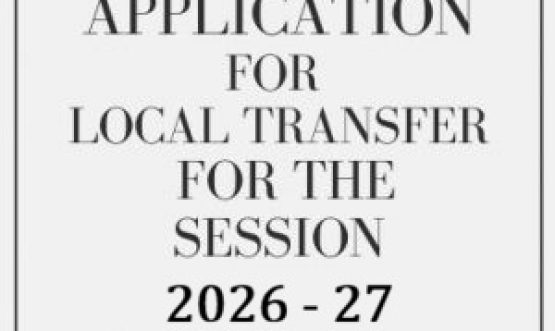 APPLICATION FORM FOR LT 2026-27