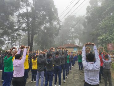 अंतरराष्ट्रीय योग दिवस मनाया गया