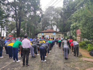 अंतरराष्ट्रीय योग दिवस मनाया गया