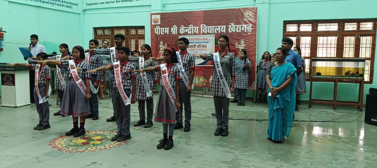विद्यार्थी परिषद शपथ ग्रहण समारोह 2026-27
