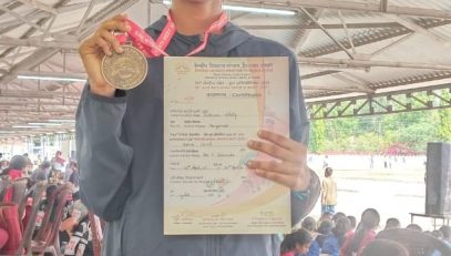 Shasra Shetty won gold medal under 1500