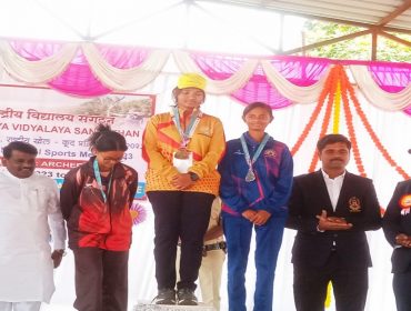 KRISHNAMAYEE MAHAKUD IN KVS NATIONAL SPORTS MEET