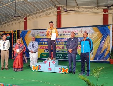SURAJ MEHER IN KVS NATIONAL SPORTS MEET