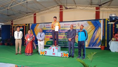 SURAJ MEHER IN KVS NATIONAL SPORTS MEET