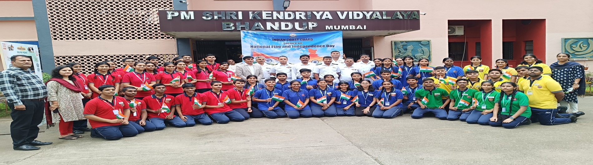 Indian Coast Guard Visit at PM SHRI KV Bhandup